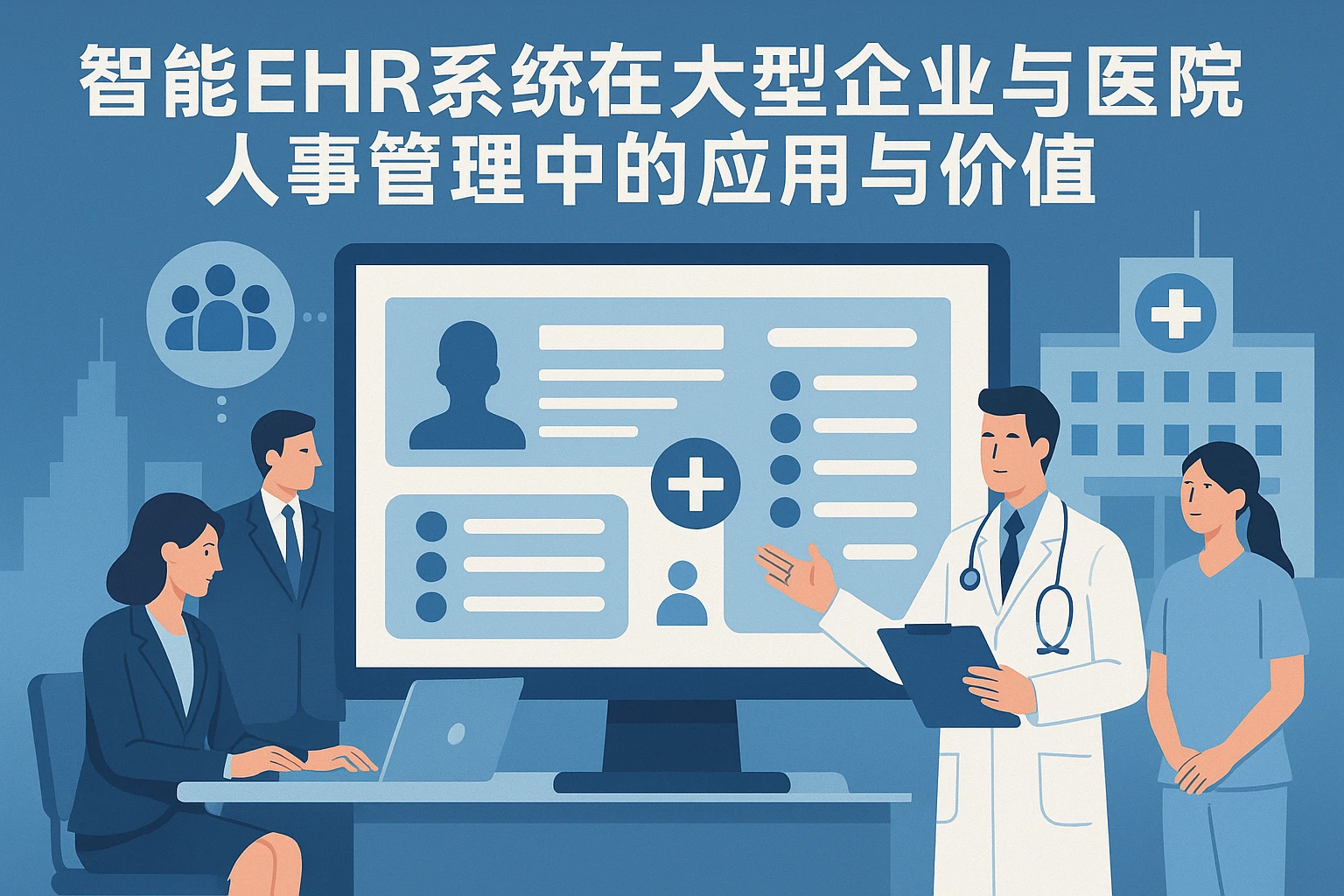智能EHR系统在大型企业与医院人事管理中的应用与价值