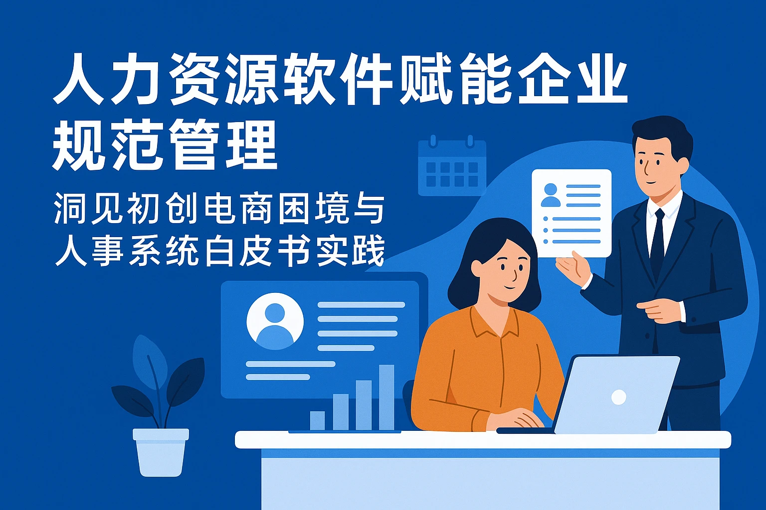 人力资源软件赋能企业规范管理——洞见初创电商困境与人事系统白皮书实践
