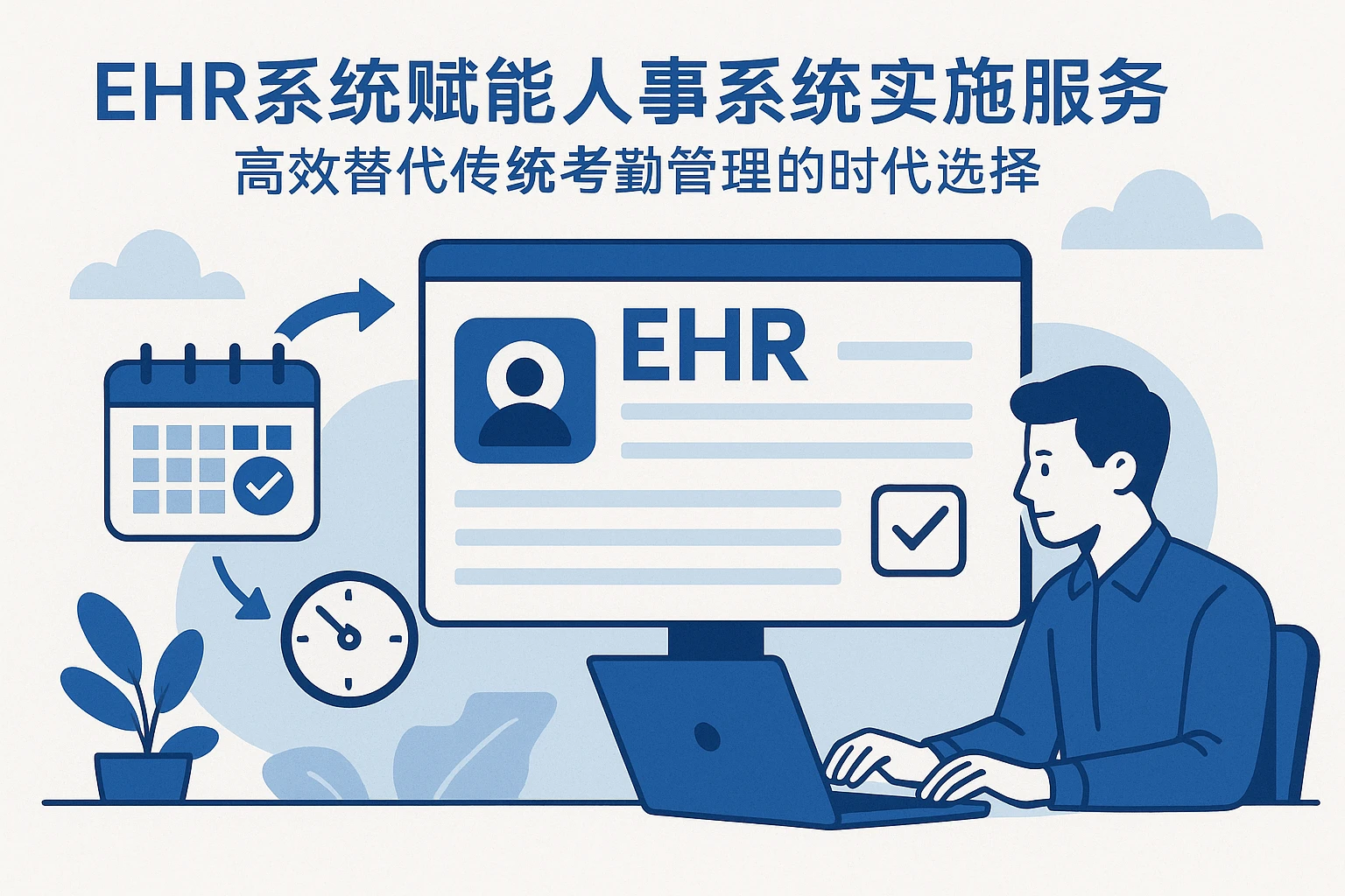 EHR系统赋能人事系统实施服务:高效替代传统考勤管理的时代选择