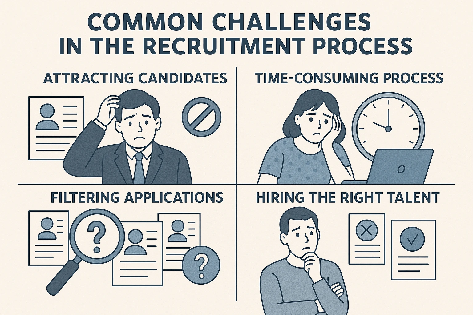 招聘流程中的常见挑战