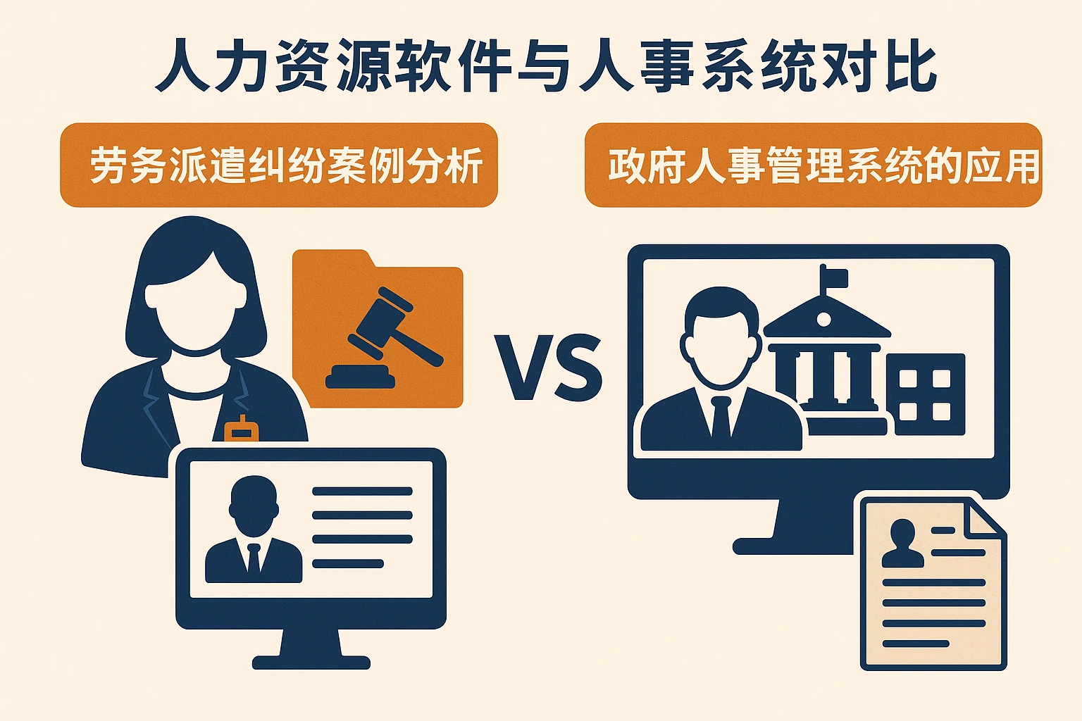 人力资源软件与人事系统对比：劳务派遣纠纷案例分析与政府人事管理系统的应用