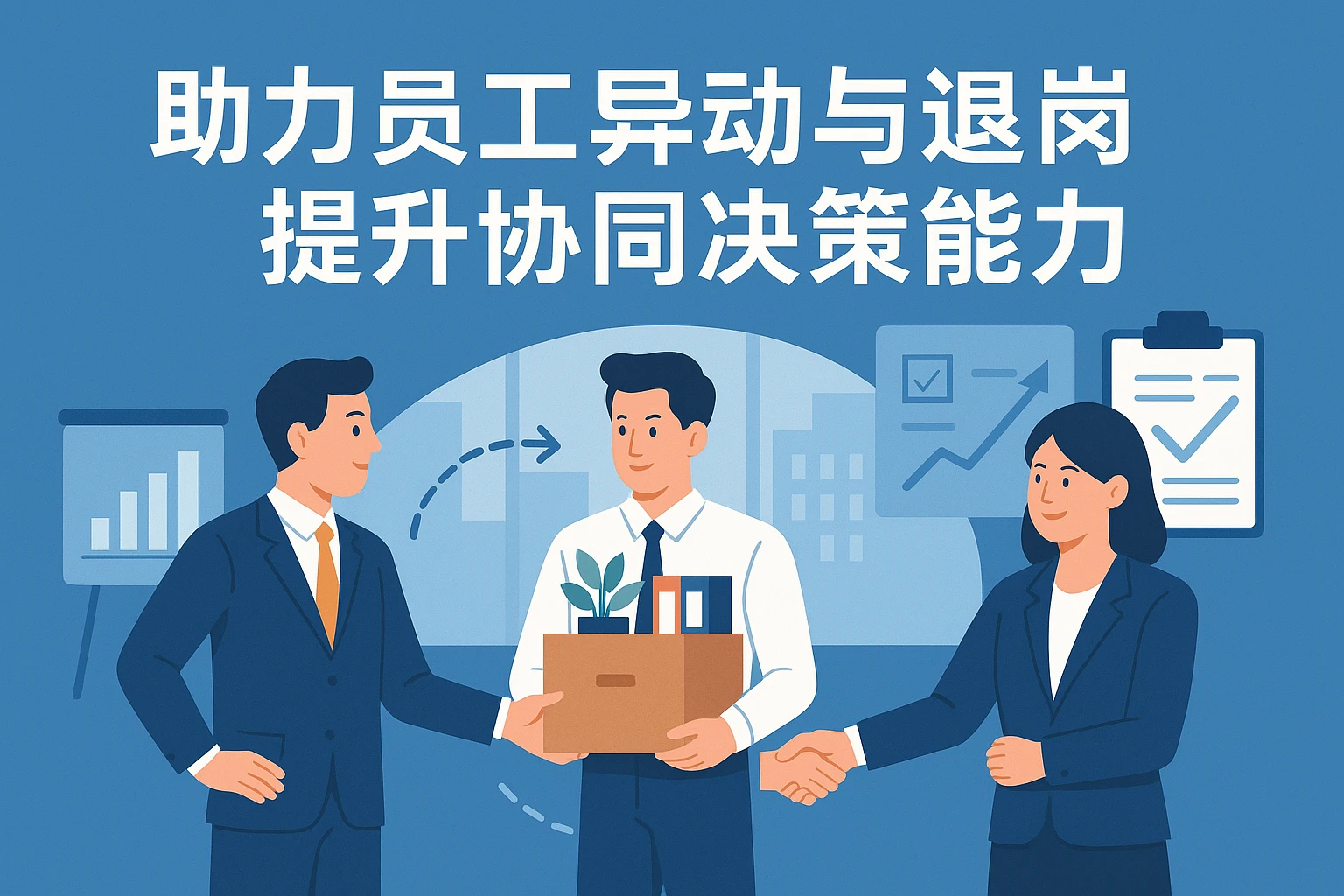 助力员工异动与退岗，提升协同决策能力