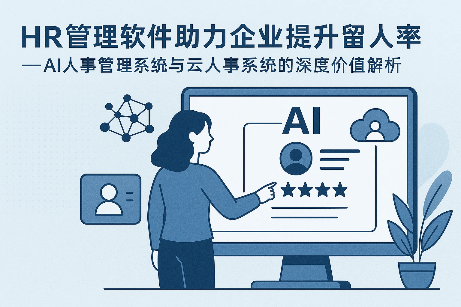 HR管理软件助力企业提升留人率——AI人事管理系统与云人事系统的深度价值解析