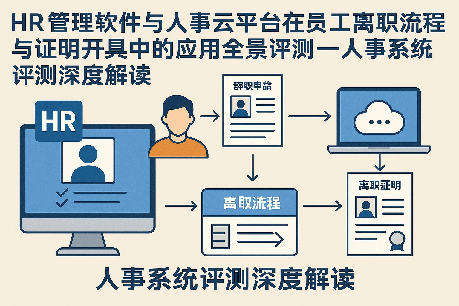 HR管理软件与人事云平台在员工离职流程与证明开具中的应用全景评测——人事系统评测深度解读