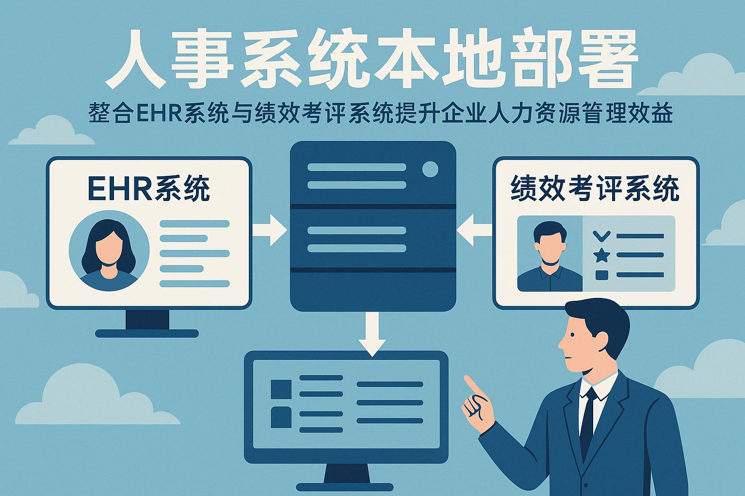 人事系统本地部署：整合EHR系统与绩效考评系统提升企业人力资源管理效益