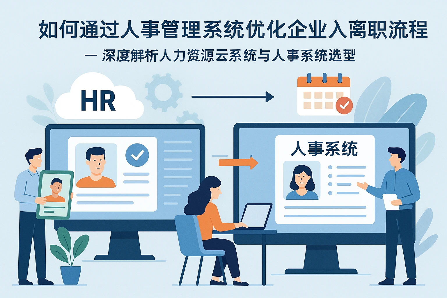 如何通过人事管理系统优化企业入离职流程 —— 深度解析人力资源云系统与人事系统选型