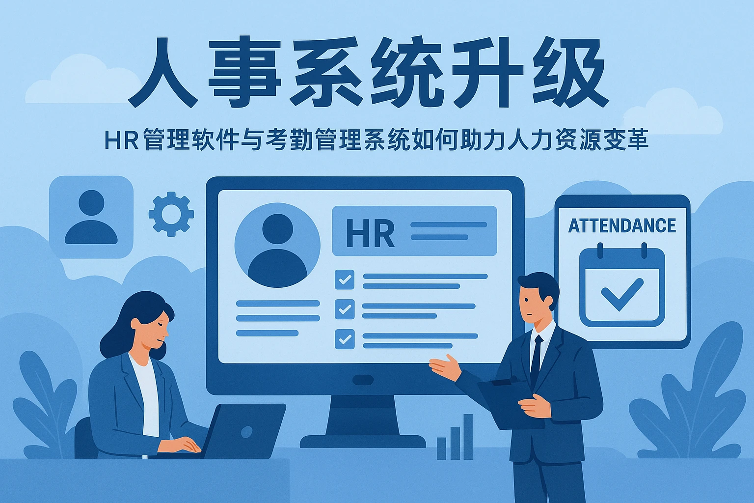 人事系统升级：HR管理软件与考勤管理系统如何助力人力资源变革