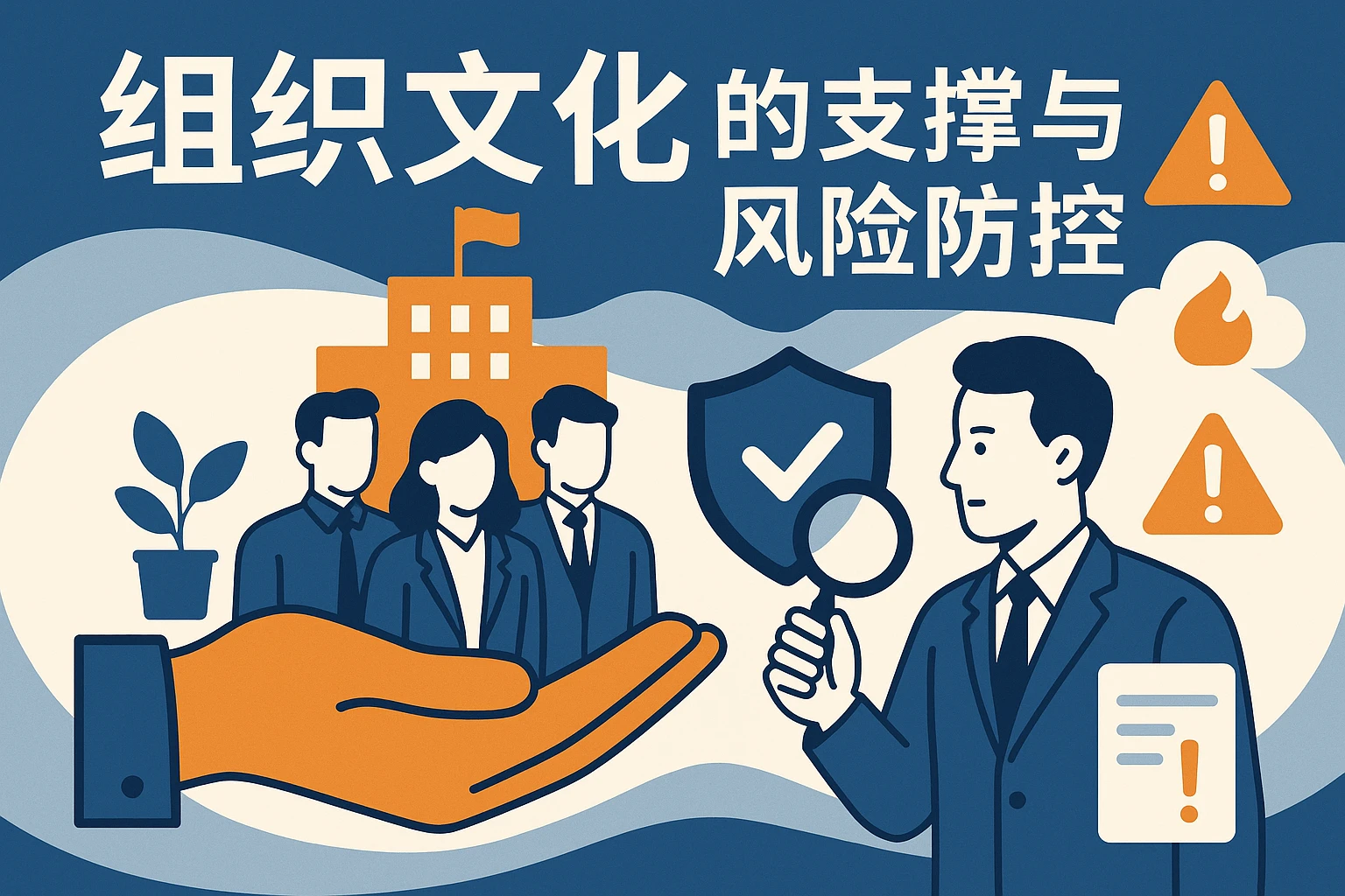 组织文化的支撑与风险防控