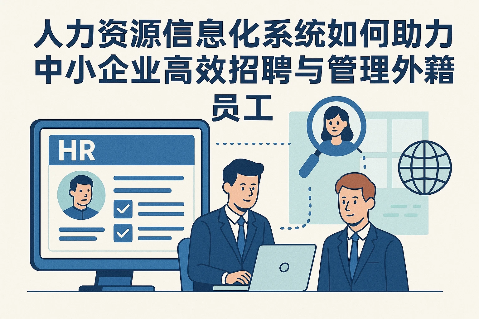 人力资源信息化系统如何助力中小企业高效招聘与管理外籍员工