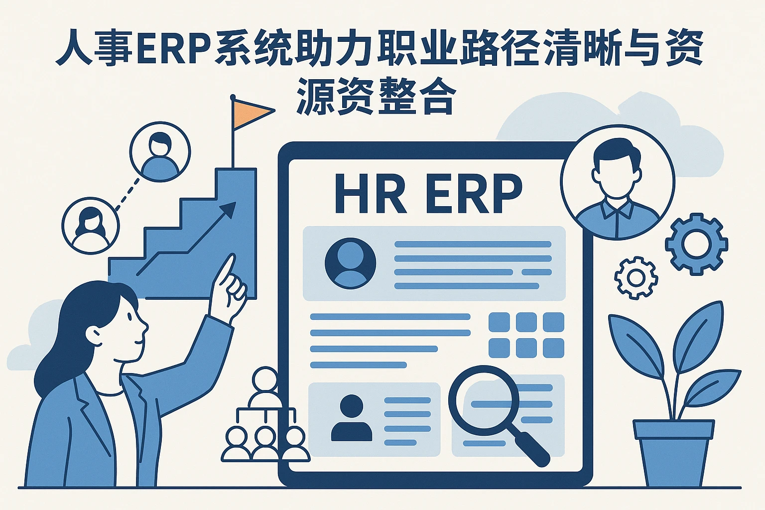 人事ERP系统助力职业路径清晰与资源整合