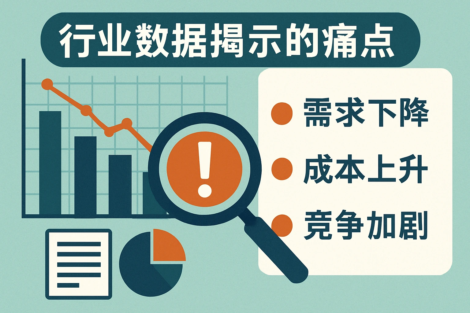 行业数据揭示的痛点