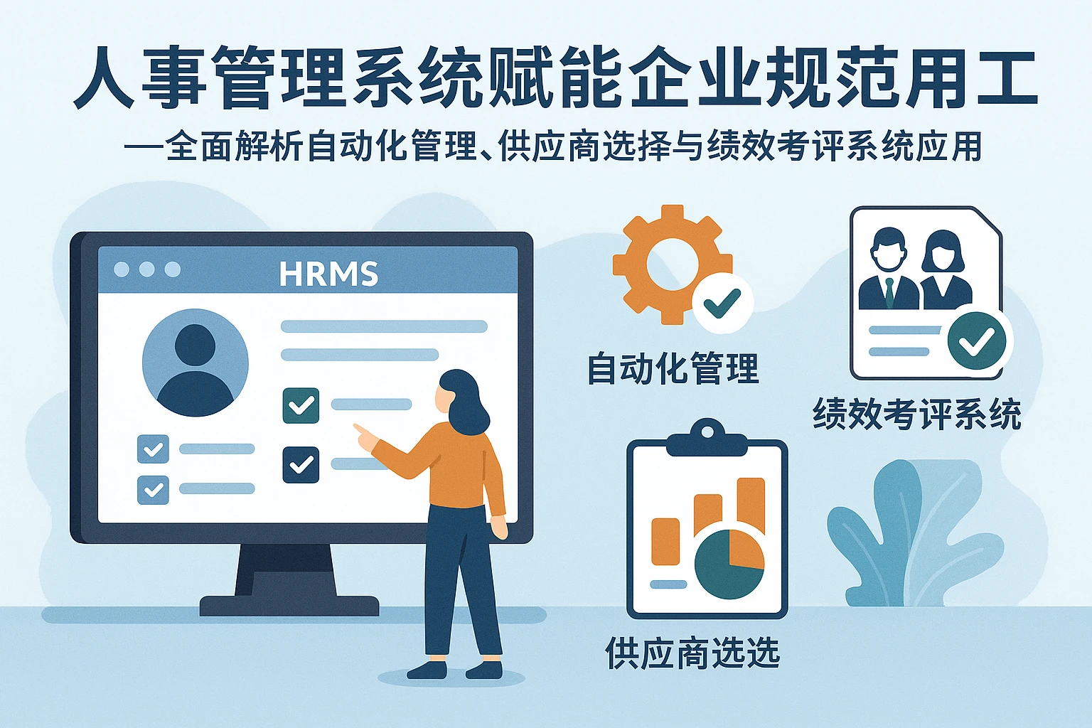 人事管理系统赋能企业规范用工——全面解析自动化管理、供应商选择与绩效考评系统应用