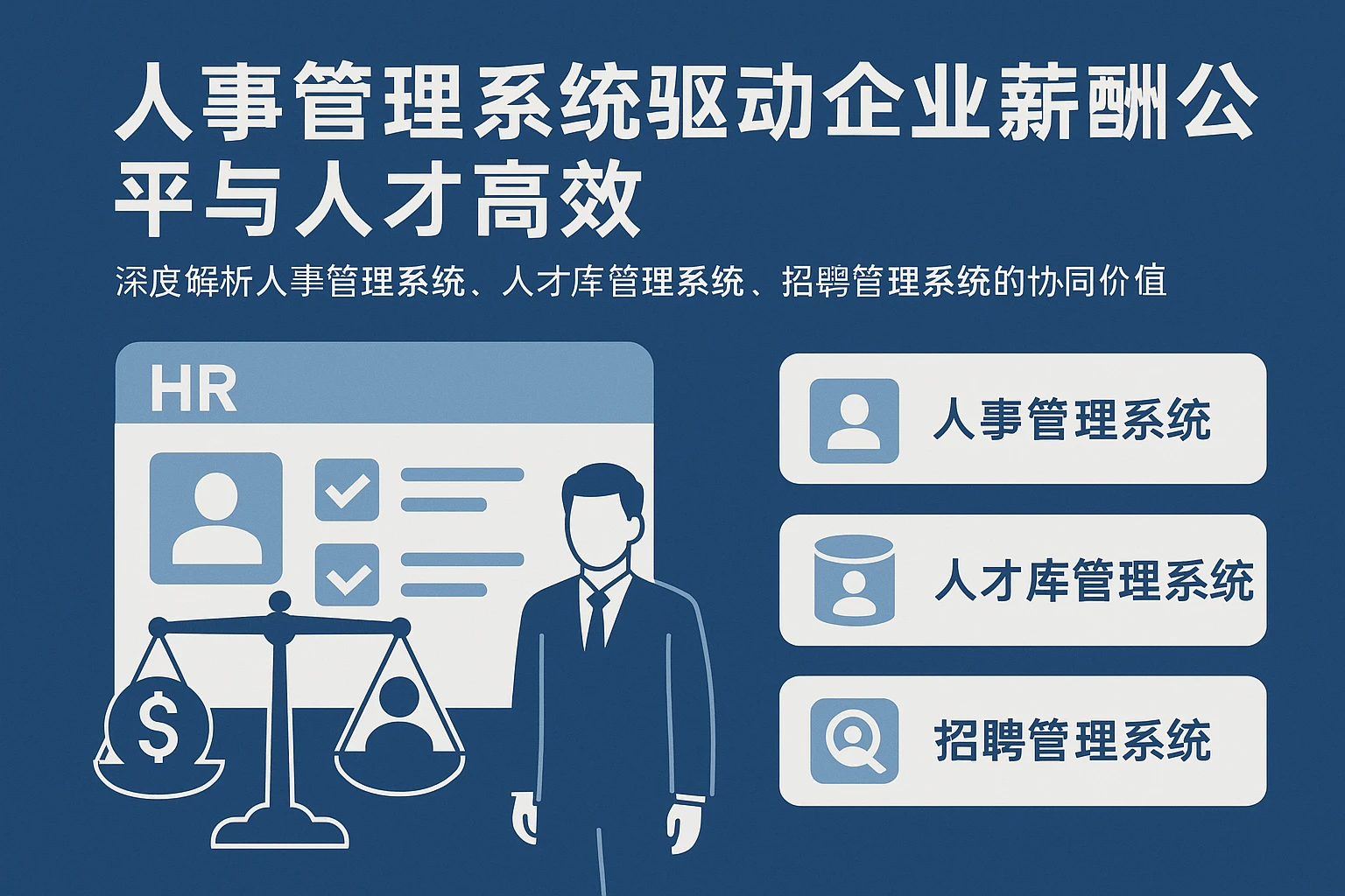 人事管理系统驱动企业薪酬公平与人才高效——深度解析人事管理系统、人才库管理系统、招聘管理系统的协同价值