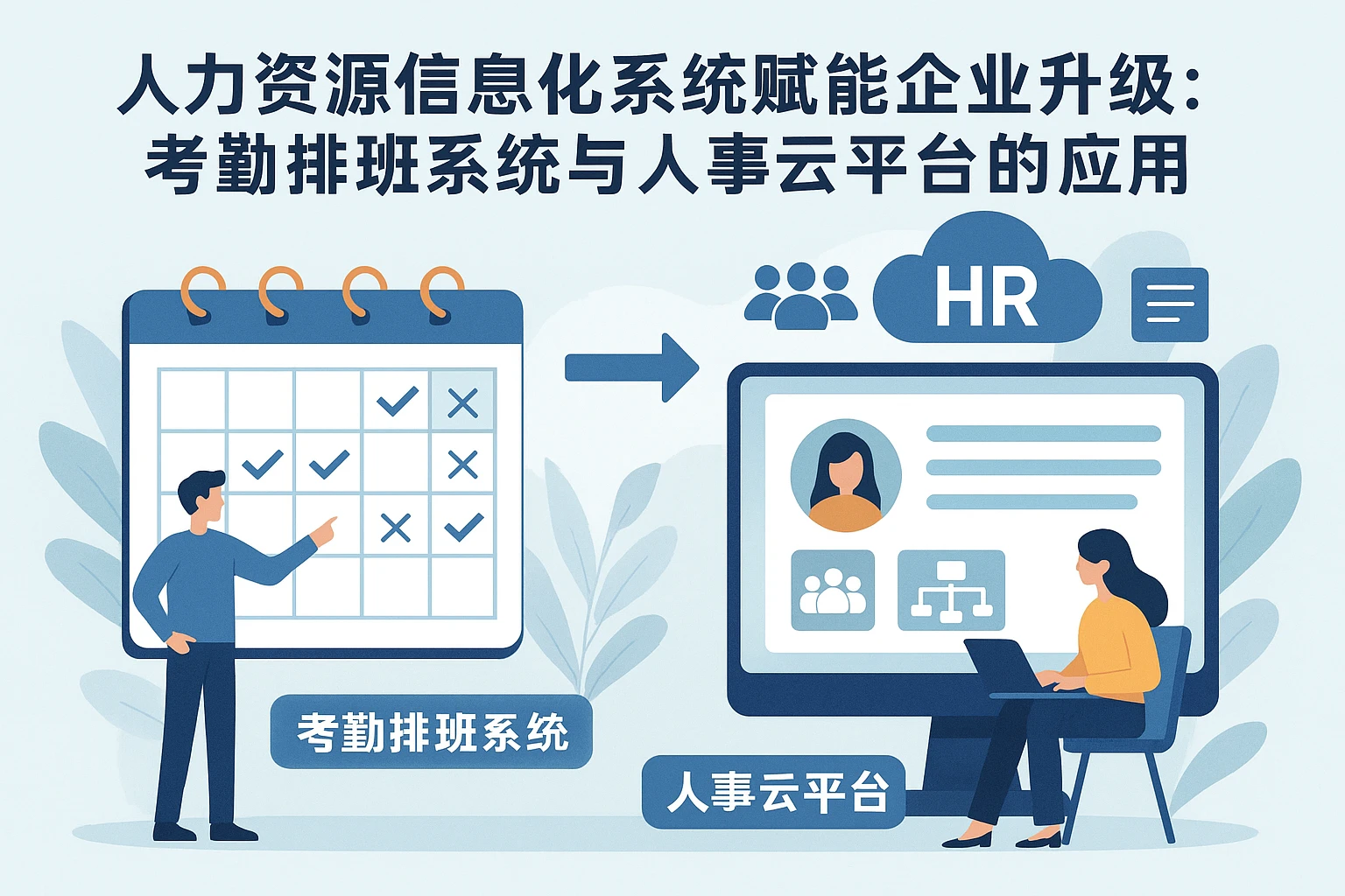 人力资源信息化系统赋能企业升级：考勤排班系统与人事云平台的应用