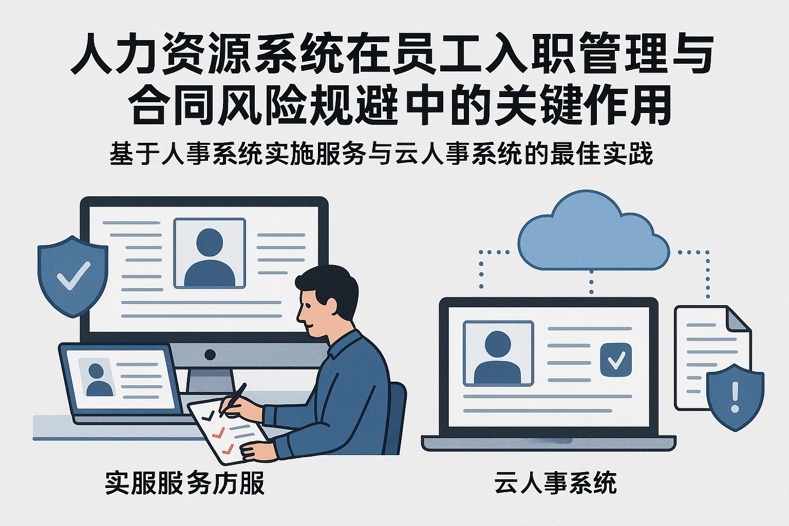 人力资源系统在员工入职管理与合同风险规避中的关键作用——基于人事系统实施服务与云人事系统的最佳实践
