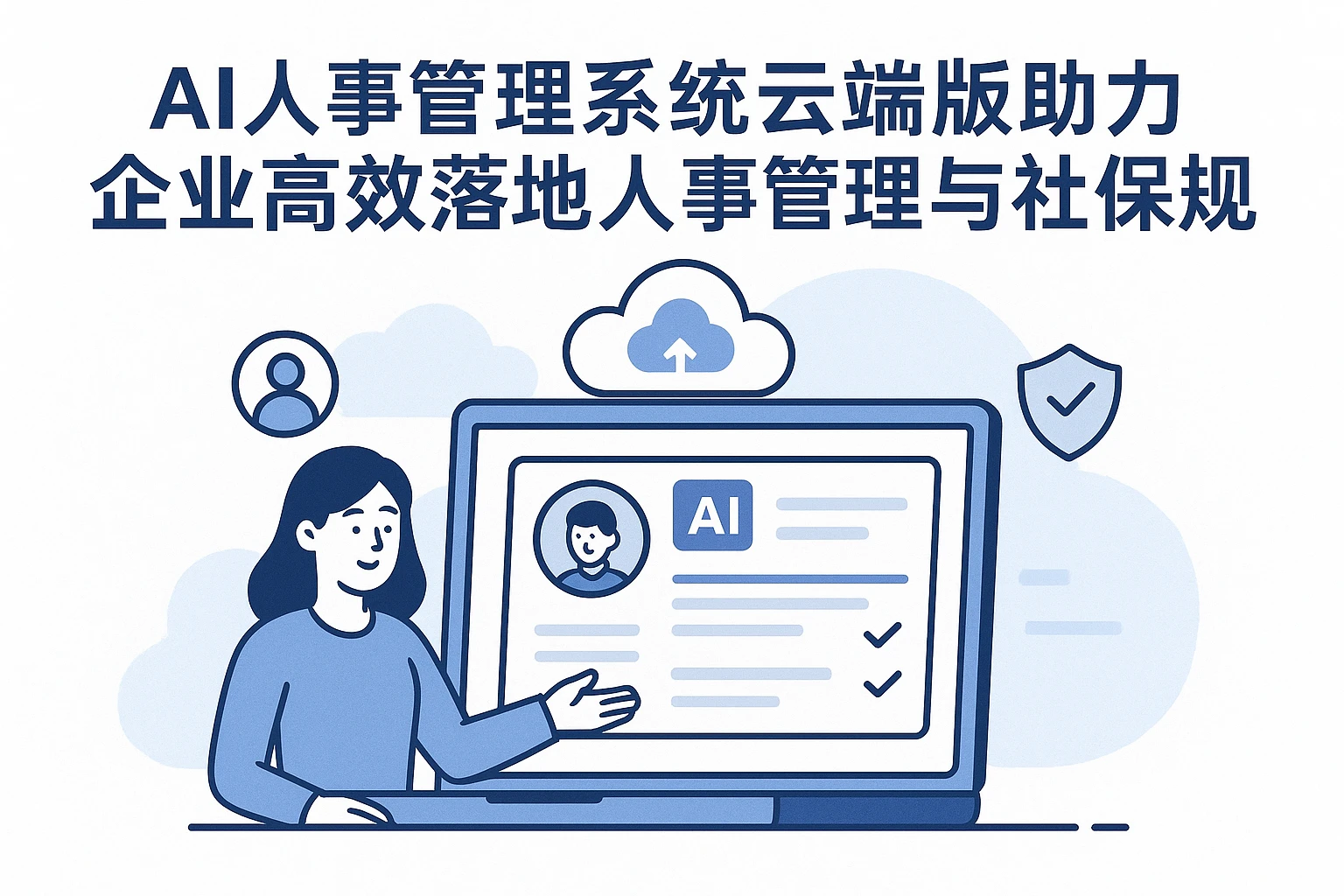 AI人事管理系统云端版助力企业高效落地人事管理与社保合规