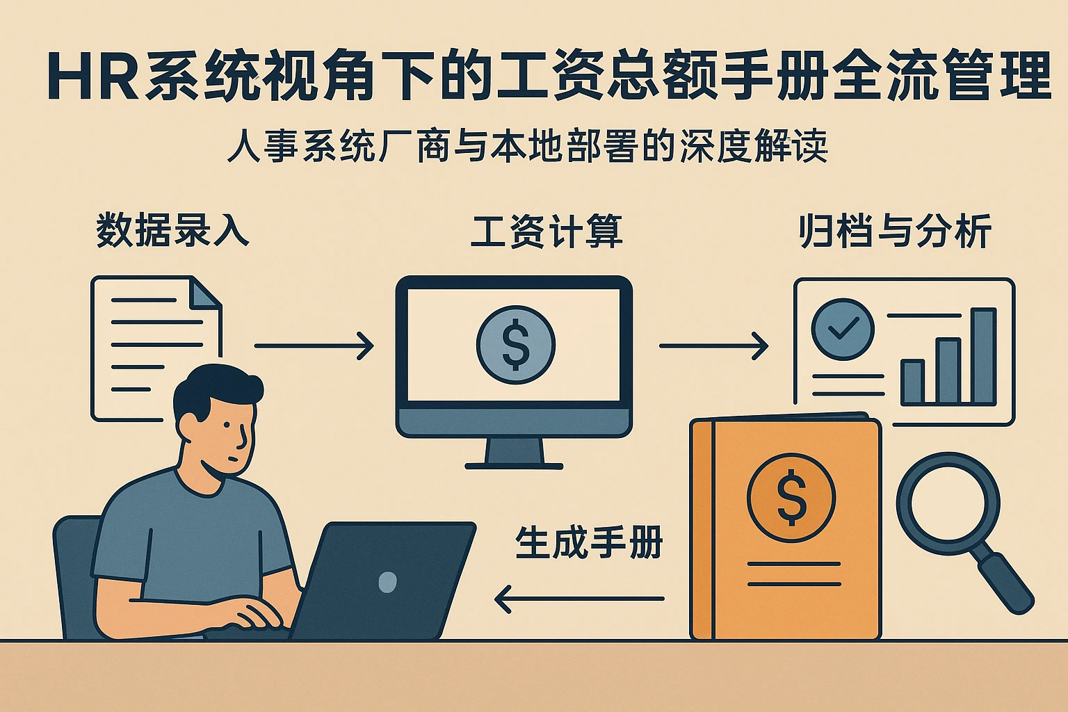 HR系统视角下的工资总额手册全流程管理 —— 人事系统厂商与本地部署的深度解读