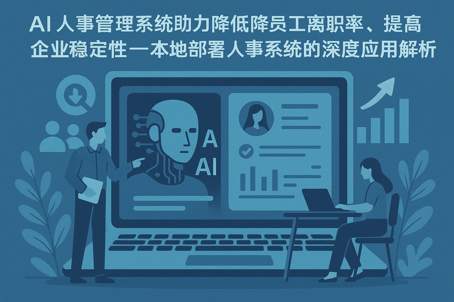 AI人事管理系统助力降低员工离职率，提高企业稳定性——本地部署人事系统的深度应用解析