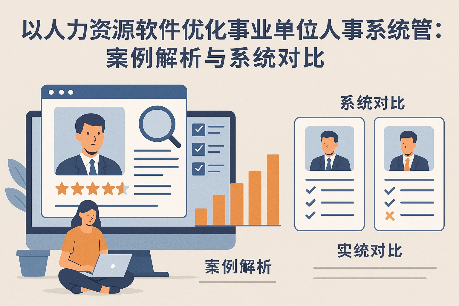 以人力资源软件优化事业单位人事系统管理：案例解析与系统对比