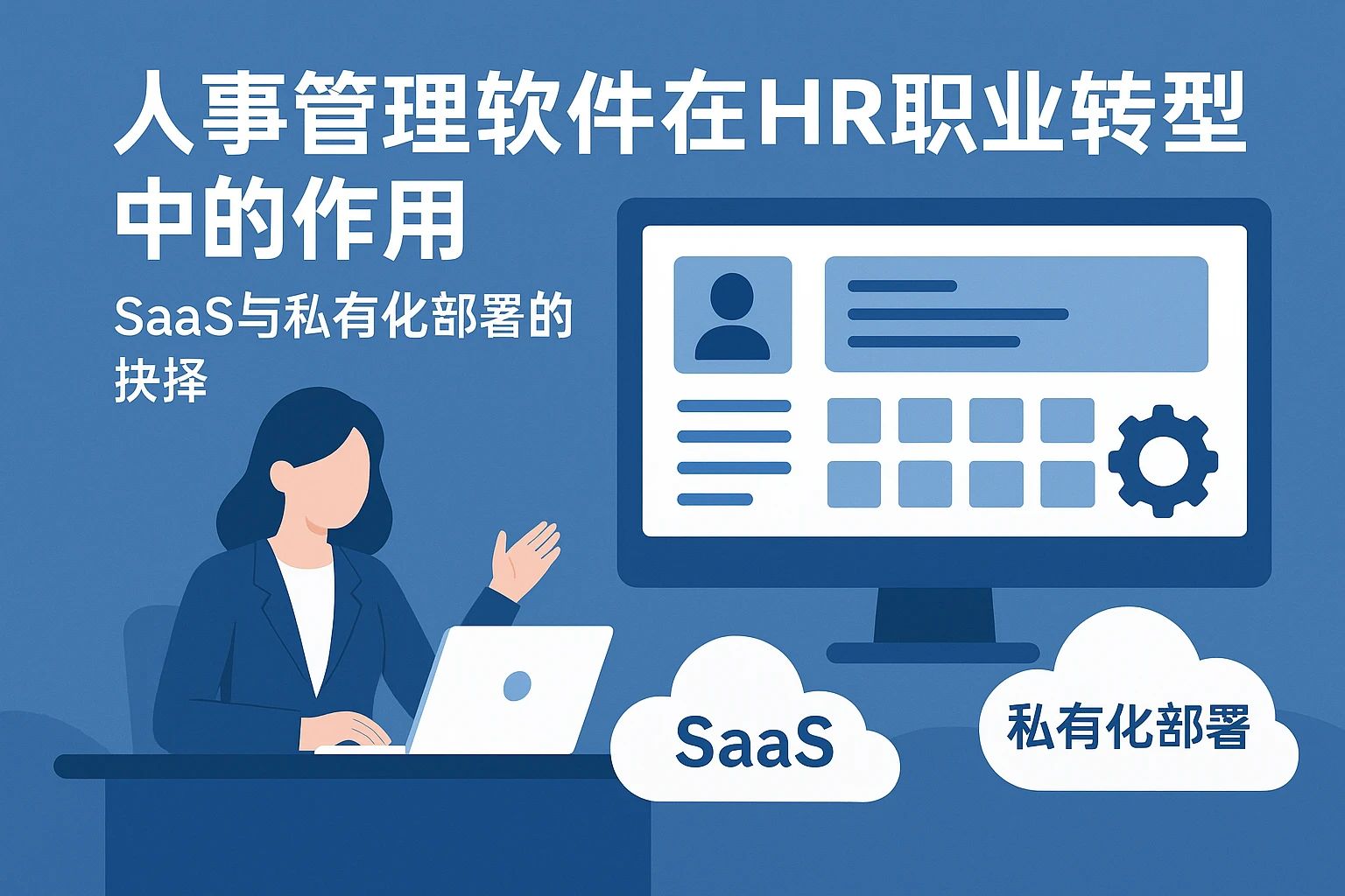 人事管理软件在HR职业转型中的作用——SaaS与私有化部署的抉择
