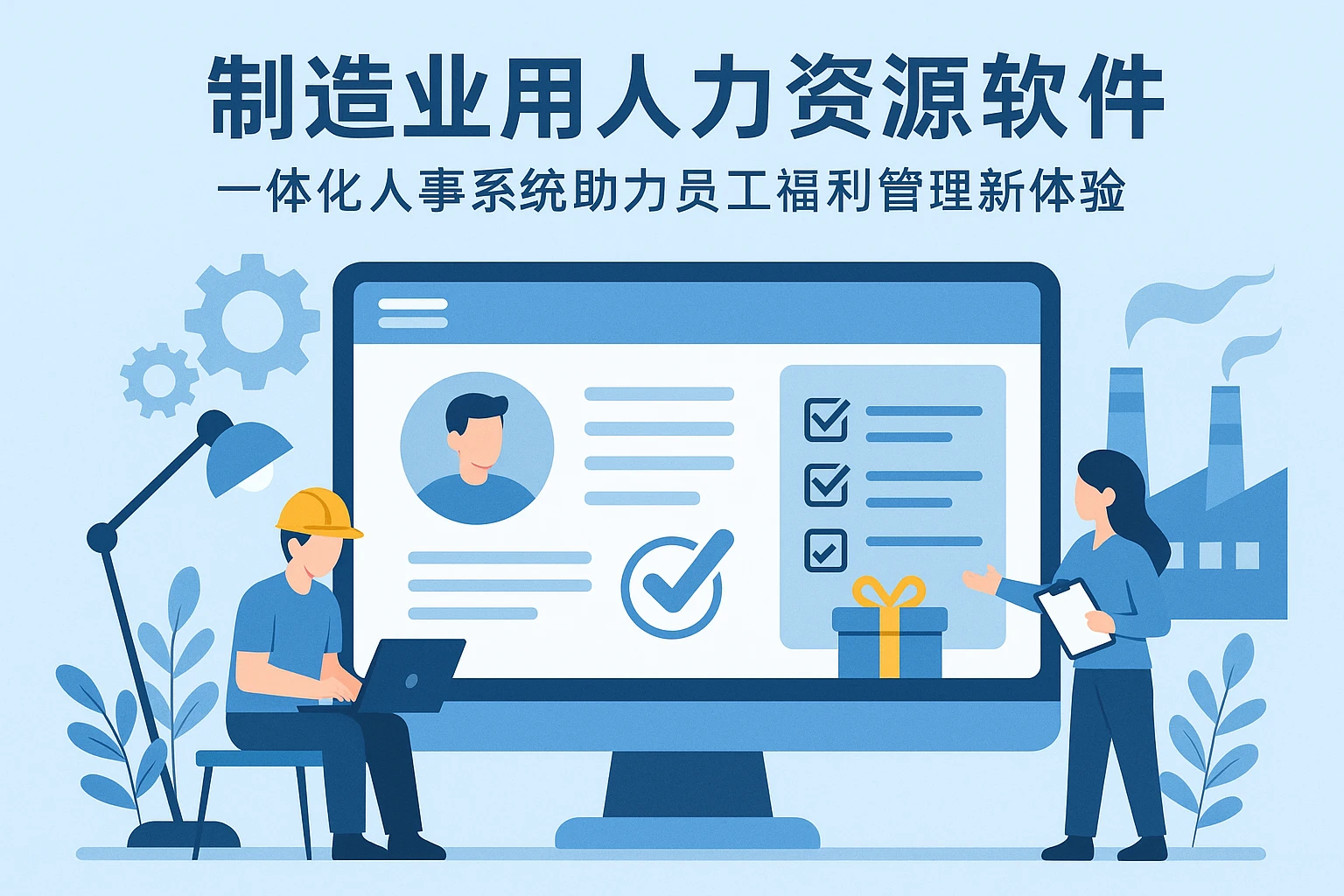 制造业用人力资源软件，一体化人事系统助力员工福利管理新体验