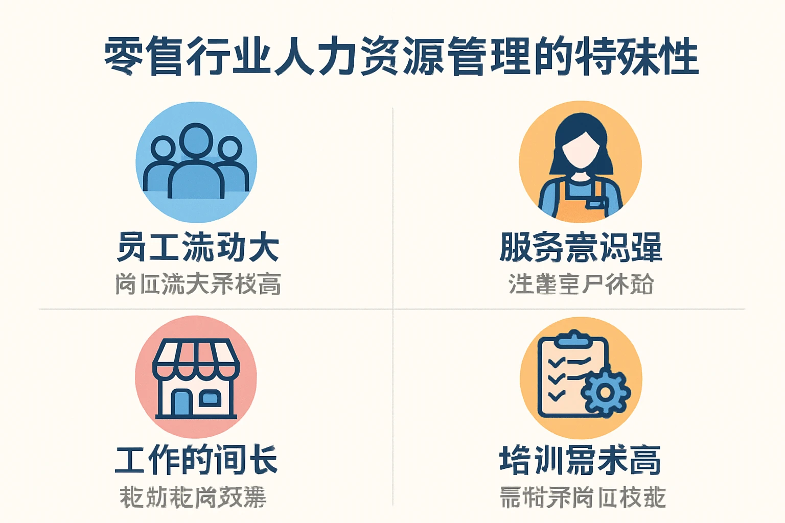 零售行业人力资源管理的特殊性