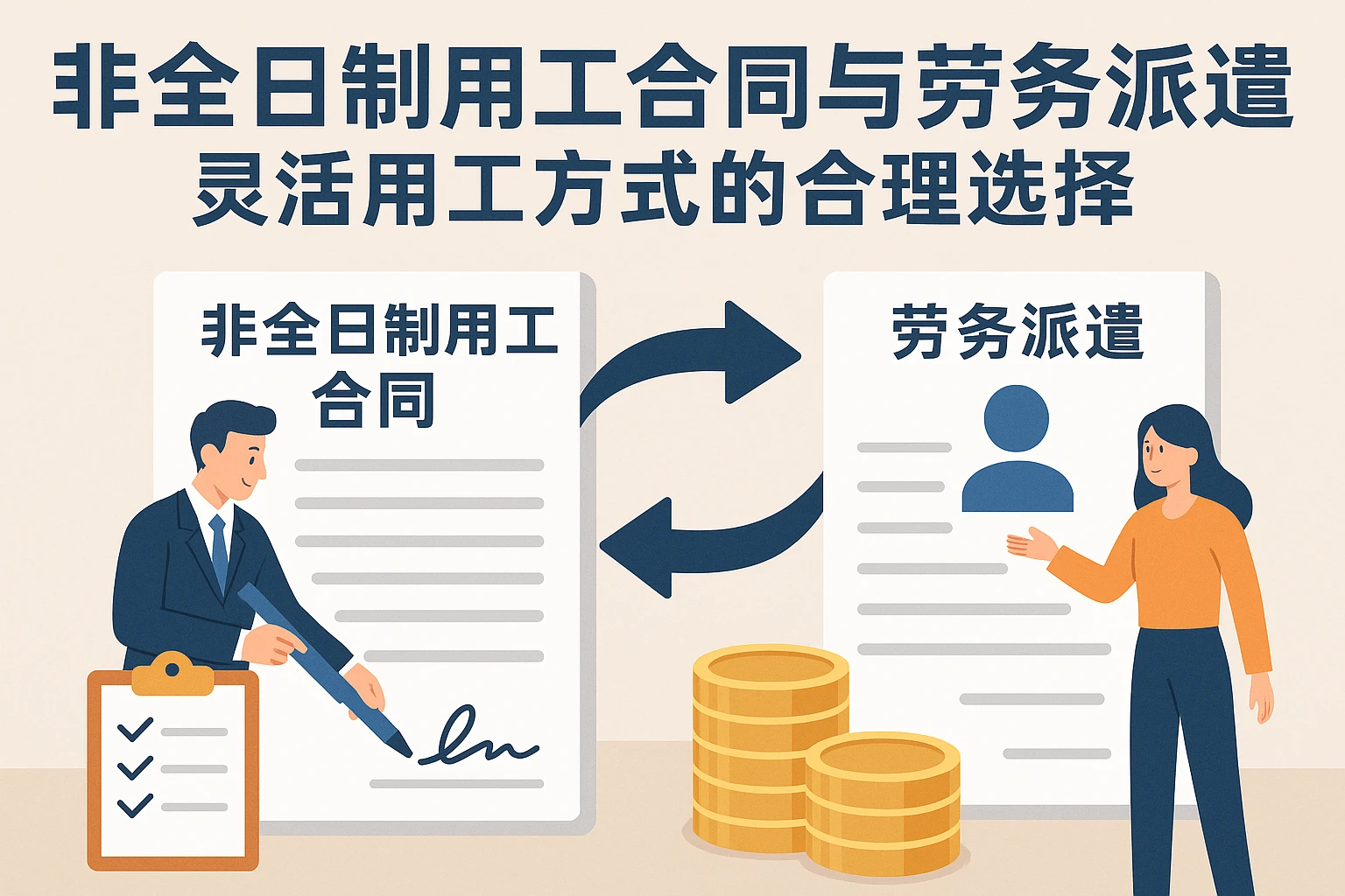 非全日制用工合同与劳务派遣：灵活用工方式的合理选择