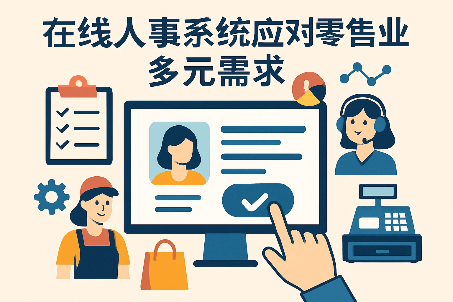 在线人事系统应对零售行业多元需求