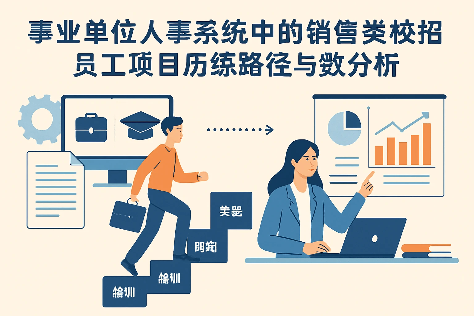 事业单位人事系统中的销售类校招员工项目历练路径与数据分析