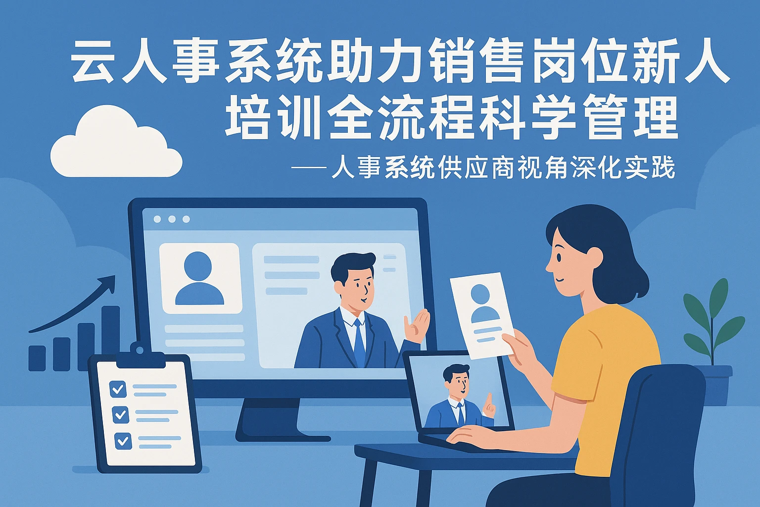 云人事系统助力销售岗位新人培训全流程科学管理——人事系统供应商视角深化实践