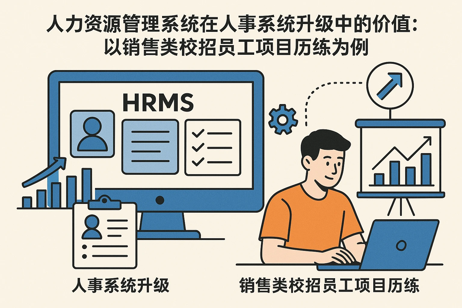 人力资源管理系统在人事系统升级中的价值：以销售类校招员工项目历练为例