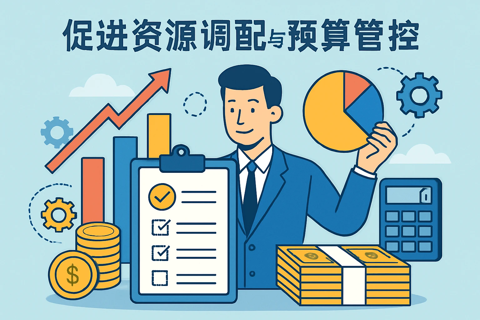 促进资源调配与预算管控