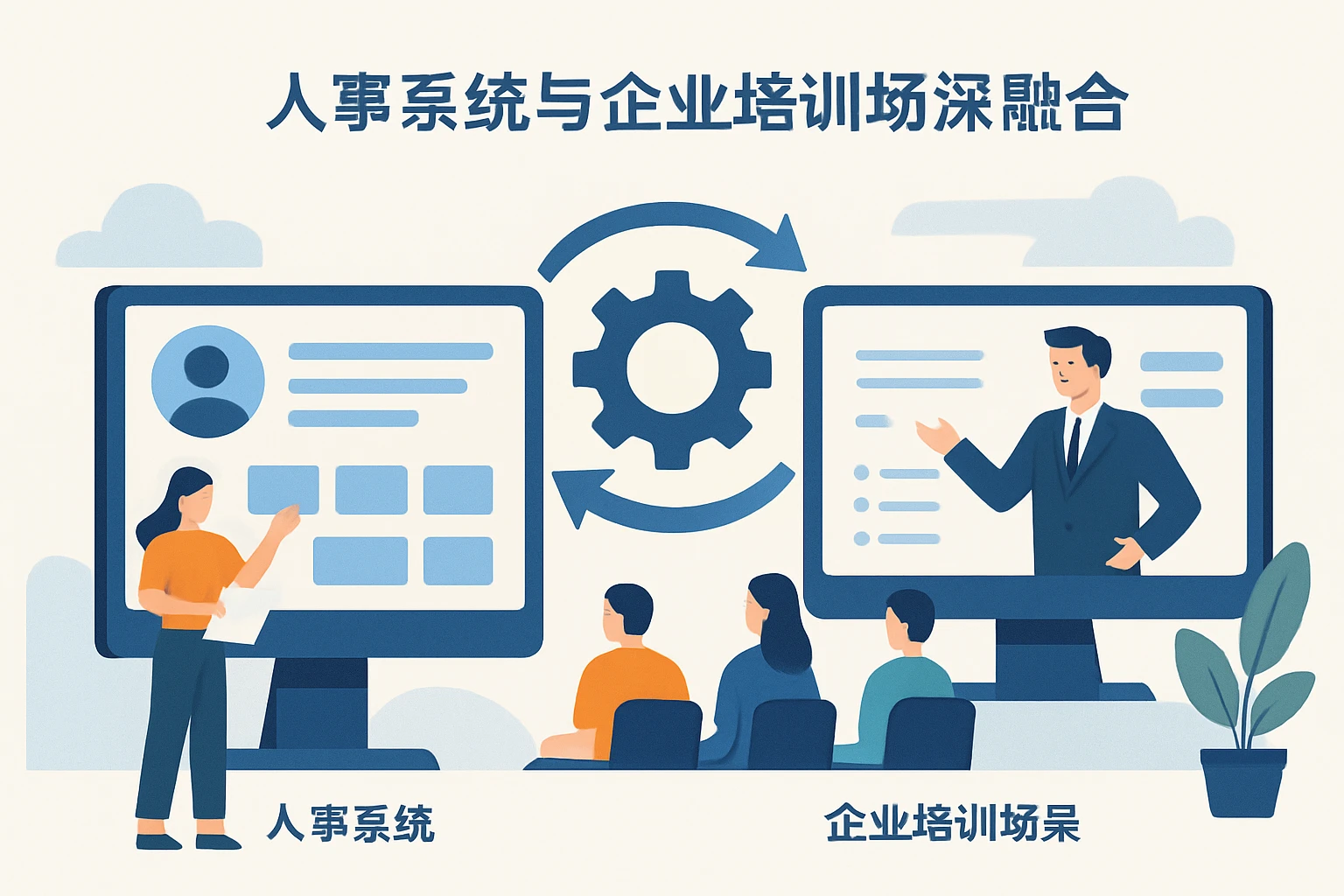 人事系统与企业培训场景的深度融合