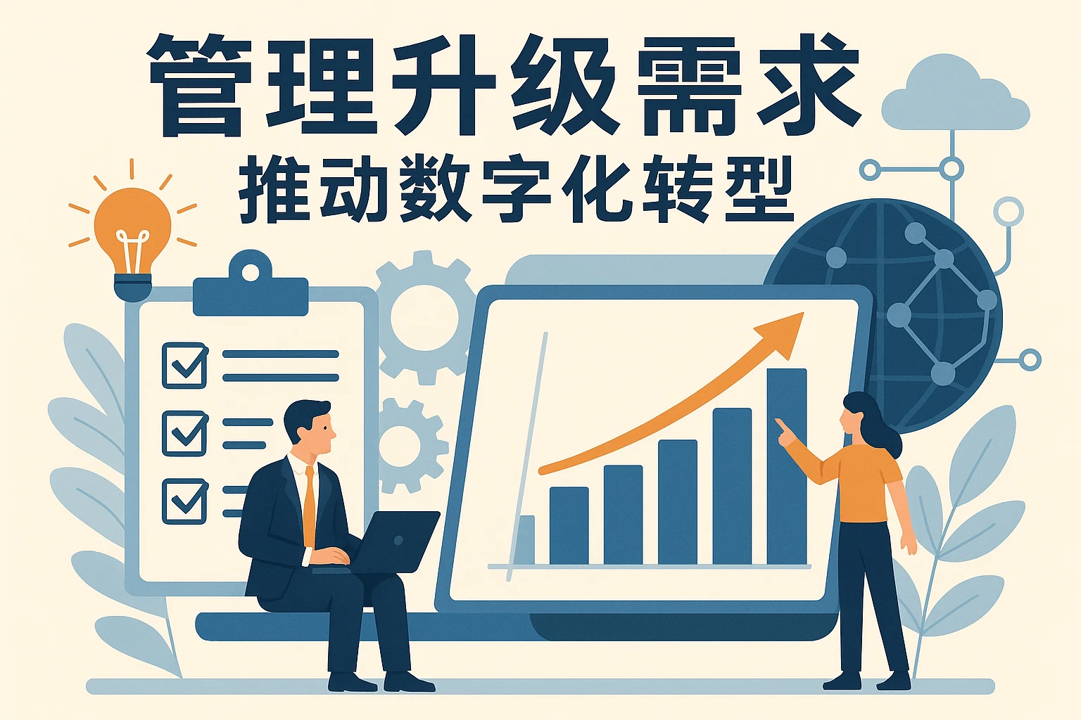 管理升级需求推动数字化转型