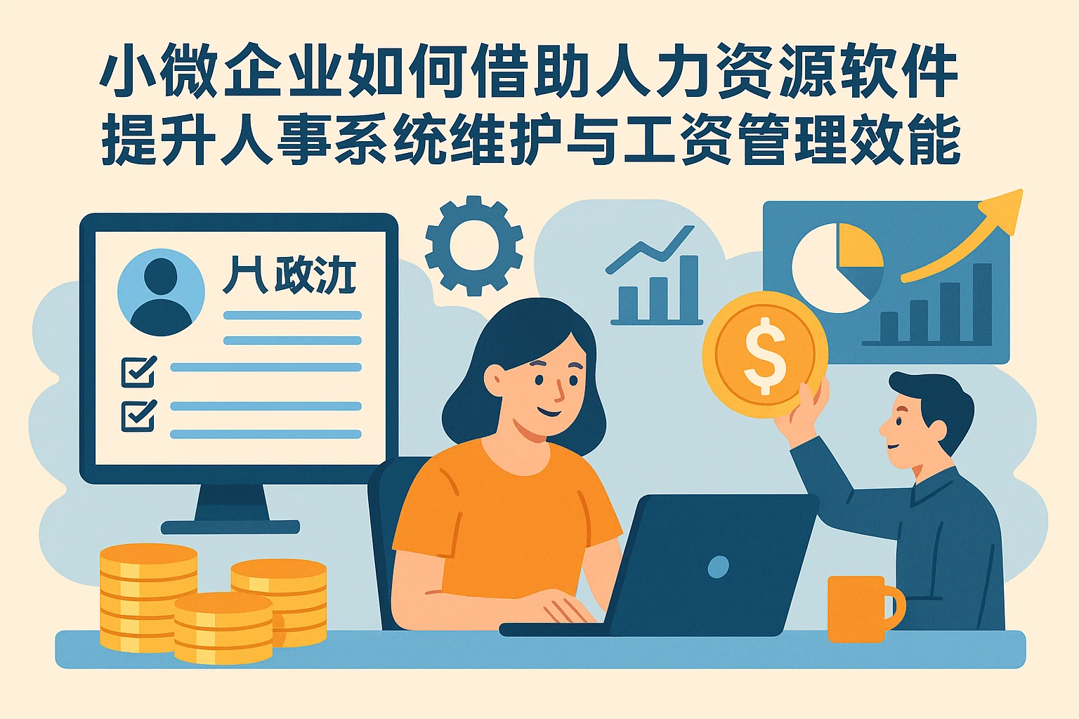 小微企业如何借助人力资源软件提升人事系统维护与工资管理系统效能
