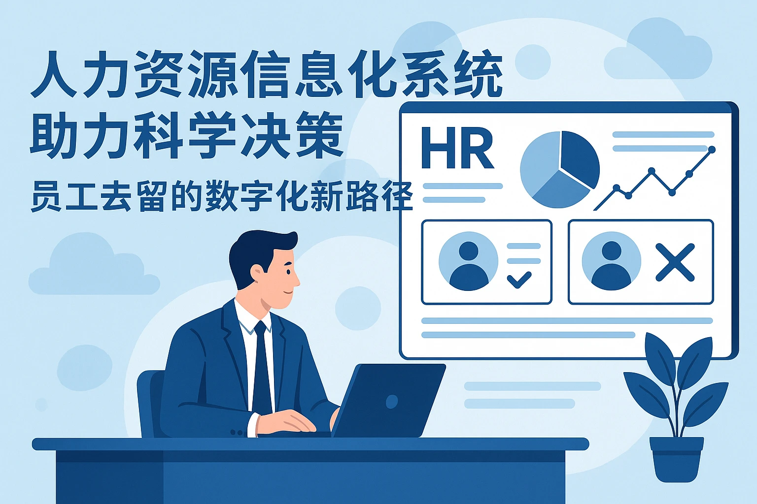 人力资源信息化系统助力科学决策——员工去留的数字化新路径