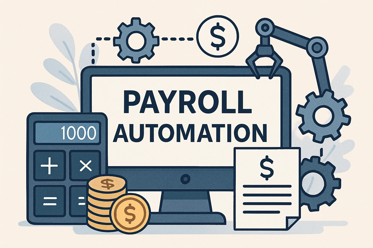 工资核算自动化