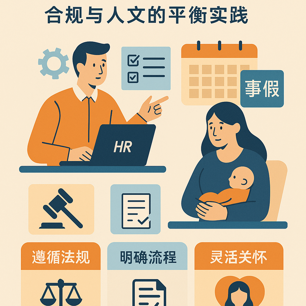 HR系统赋能企业应对女职工产假后事假管理：合规与人文的平衡实践