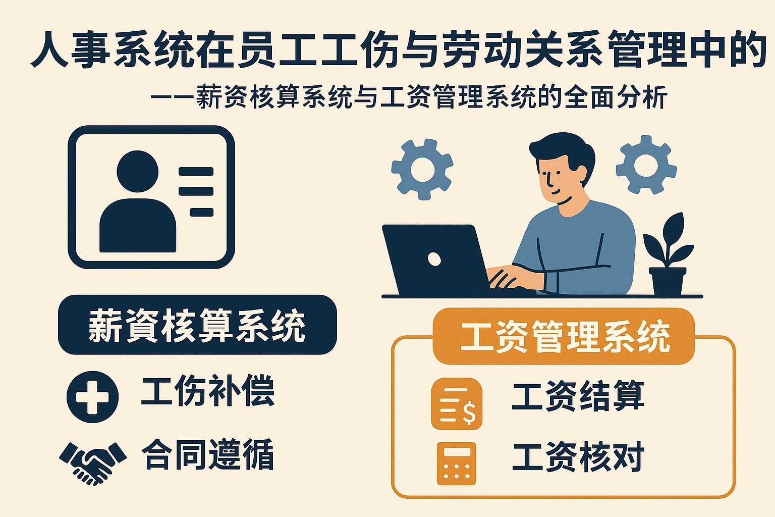 人事系统在员工工伤与劳动关系管理中的作用——薪资核算系统与工资管理系统的全面分析