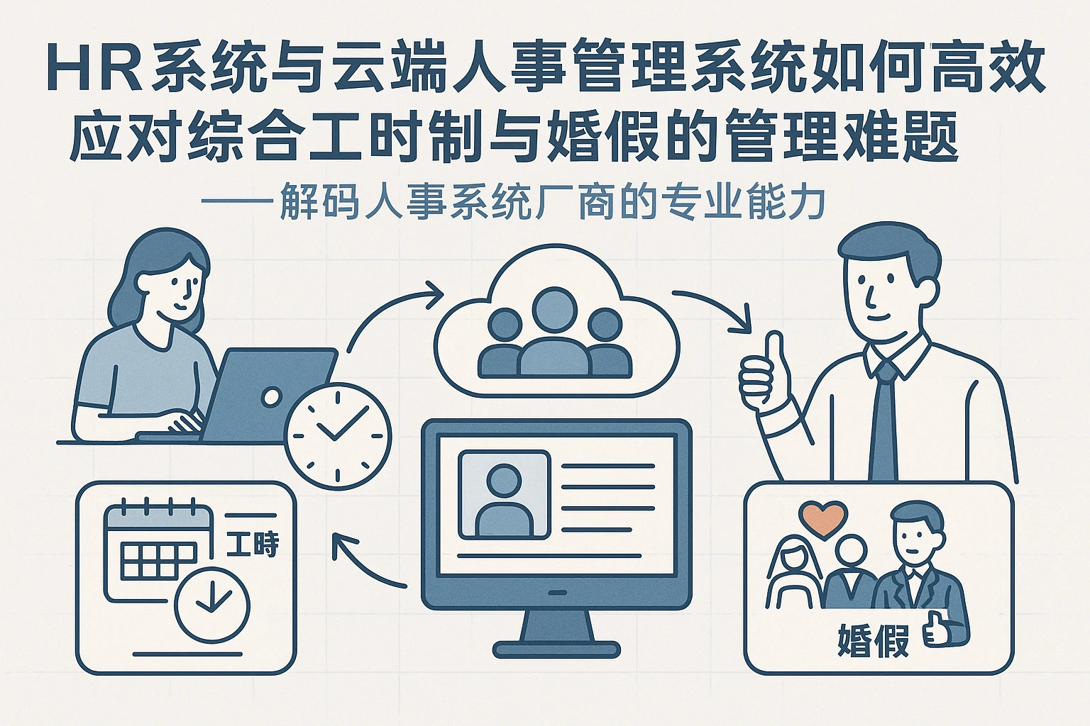 HR系统与云端人事管理系统如何高效应对综合工时制与婚假的管理难题——解码人事系统厂商的专业能力