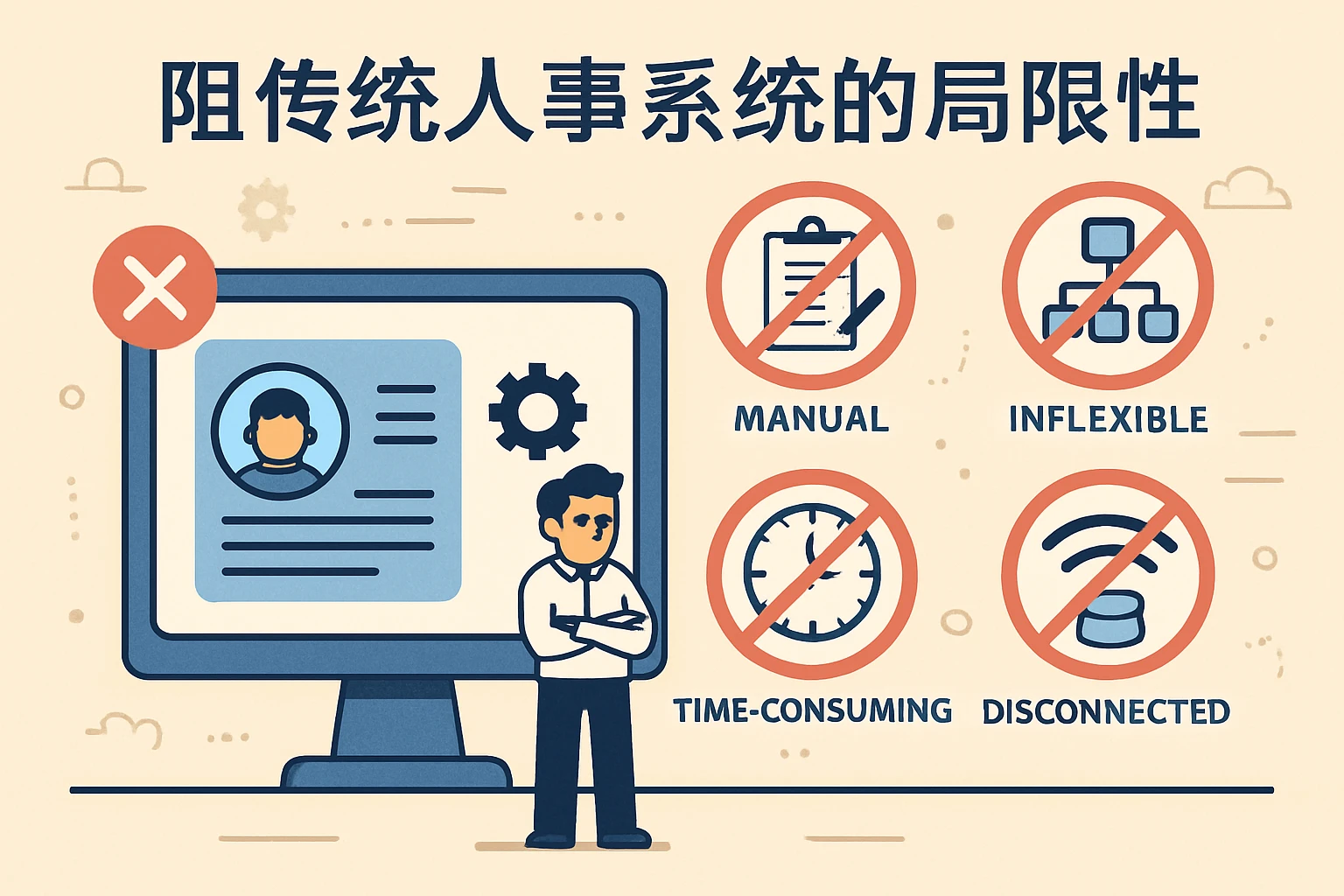 传统人事系统的局限性