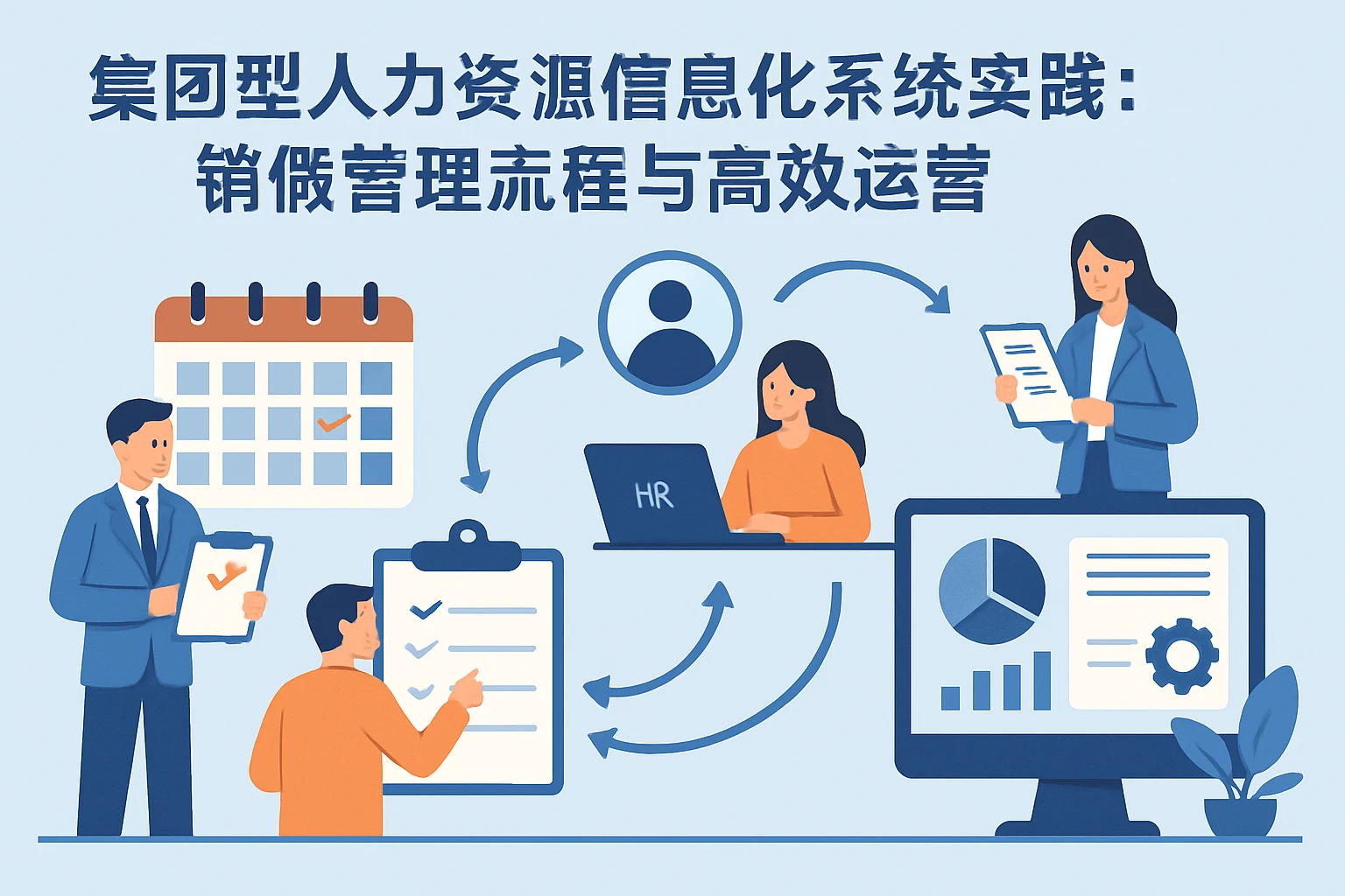 集团型人力资源信息化系统实践：销假管理流程与高效运营