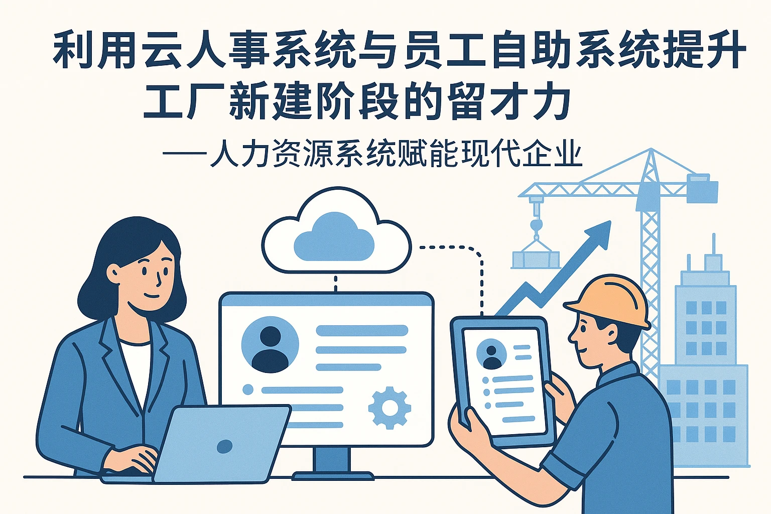 利用云人事系统与员工自助系统提升工厂新建阶段的留才力 —— 人力资源系统赋能现代企业
