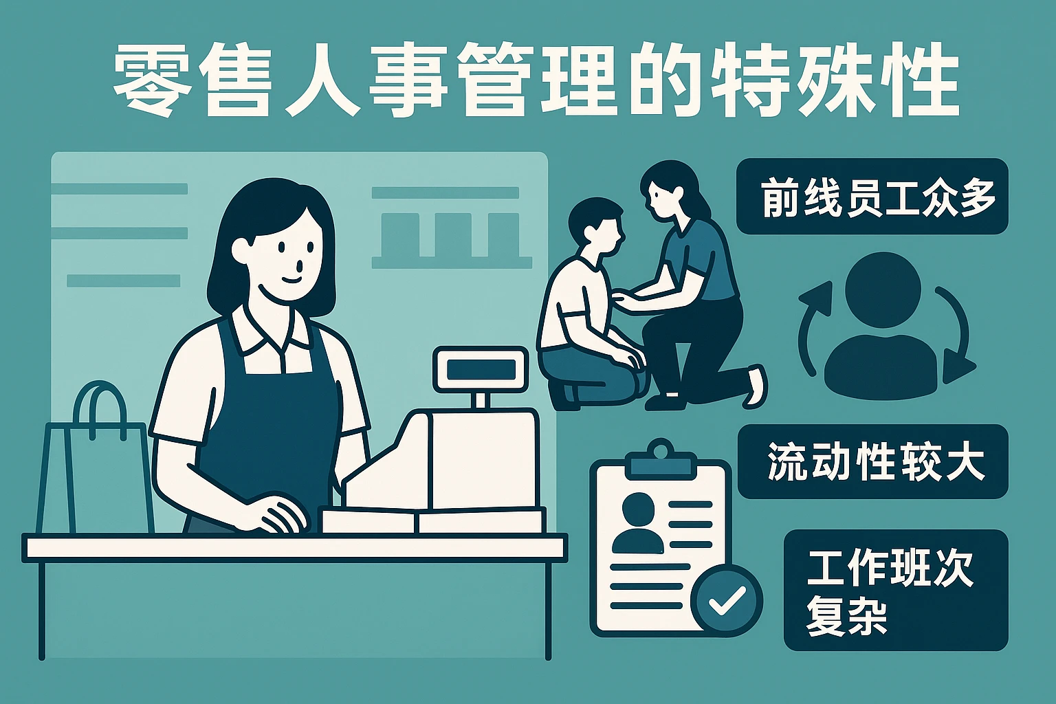 零售人事管理的特殊性