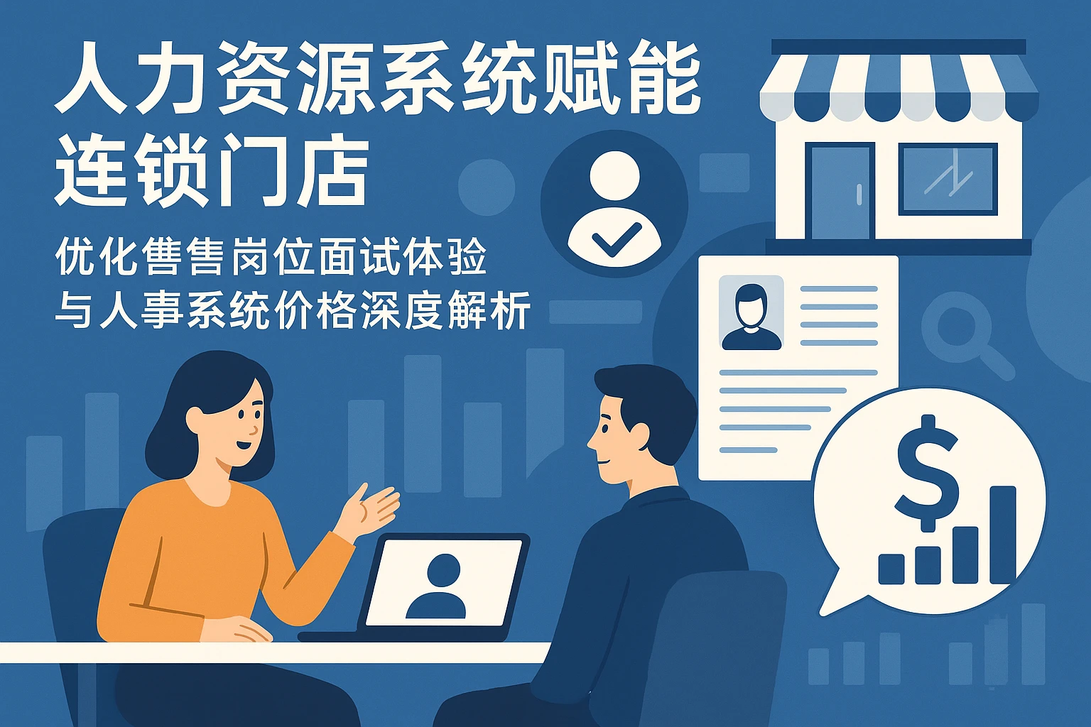 人力资源系统赋能连锁门店：优化销售岗位面试体验与人事系统价格深度解析