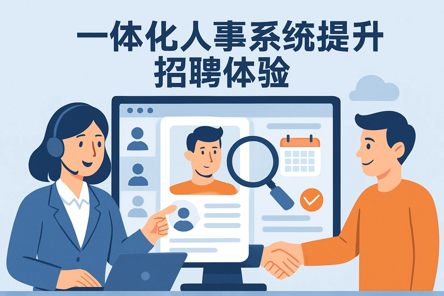 角色定位：一体化人事系统提升招聘体验