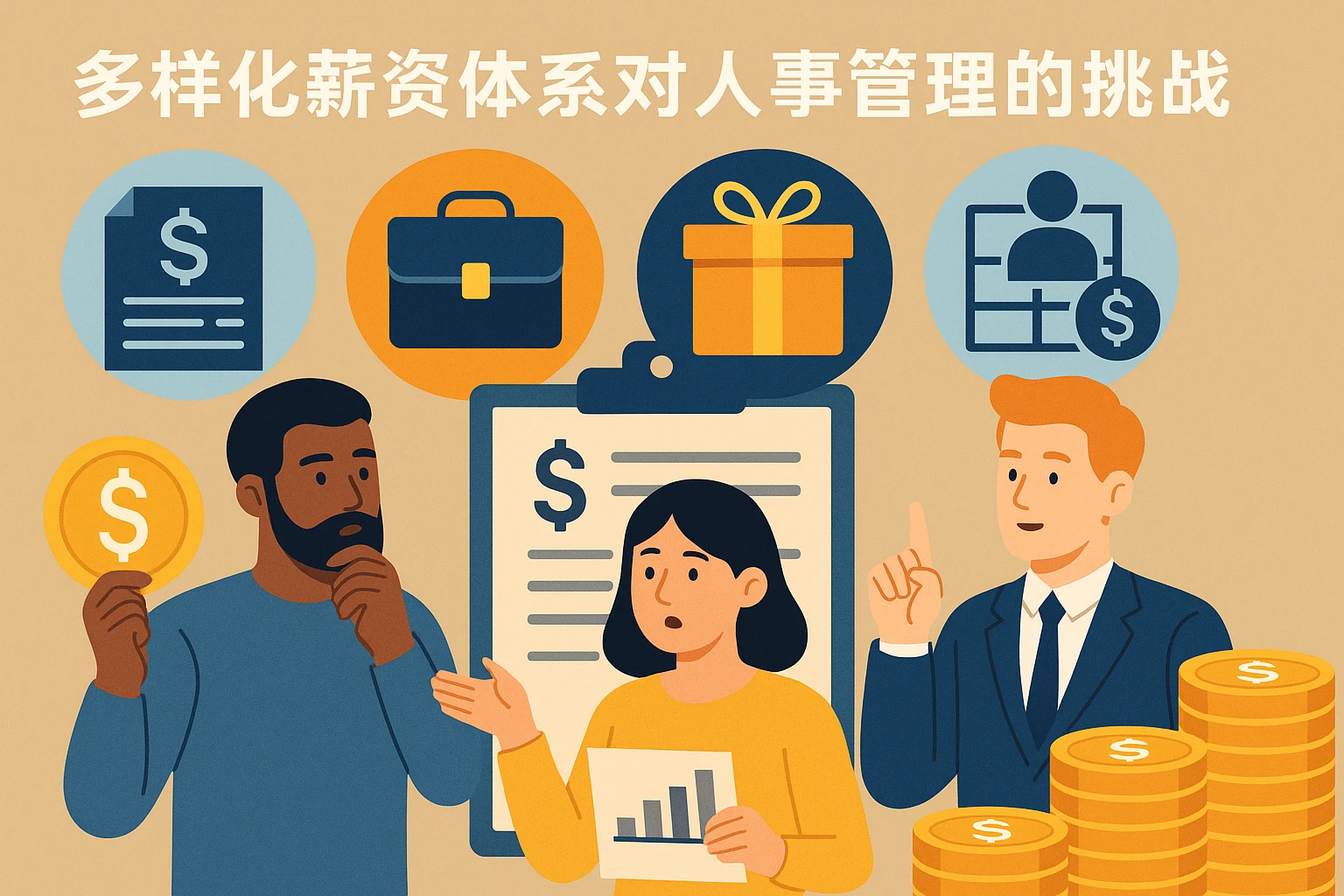 多样化薪资体系对人事管理的挑战