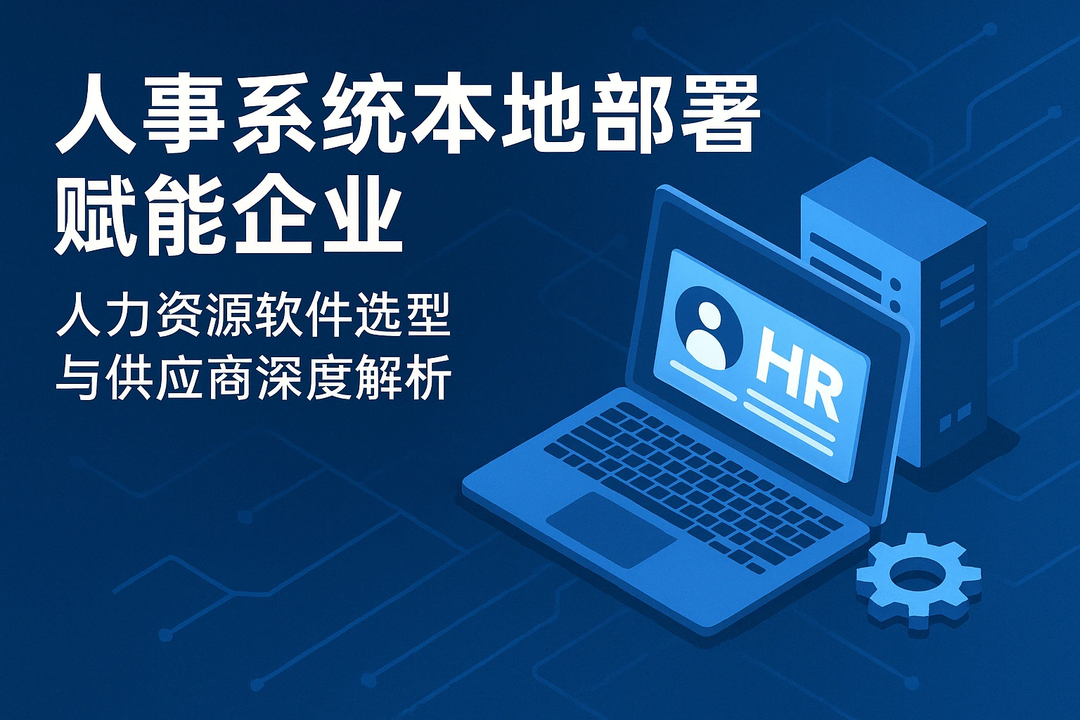 人事系统本地部署赋能企业：人力资源软件选型与供应商深度解析