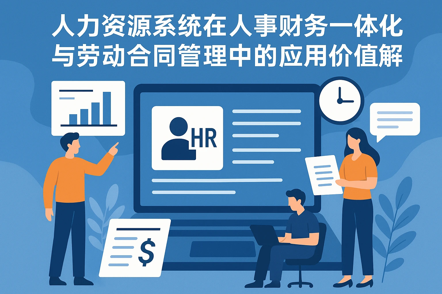 人力资源系统在人事财务一体化与劳动合同管理中的应用价值解析
