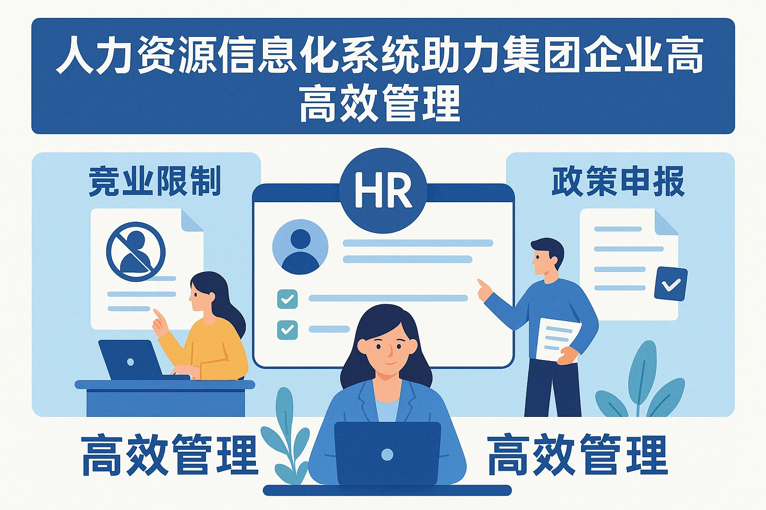 人力资源信息化系统助力集团企业高效管理竞业限制与政策申报